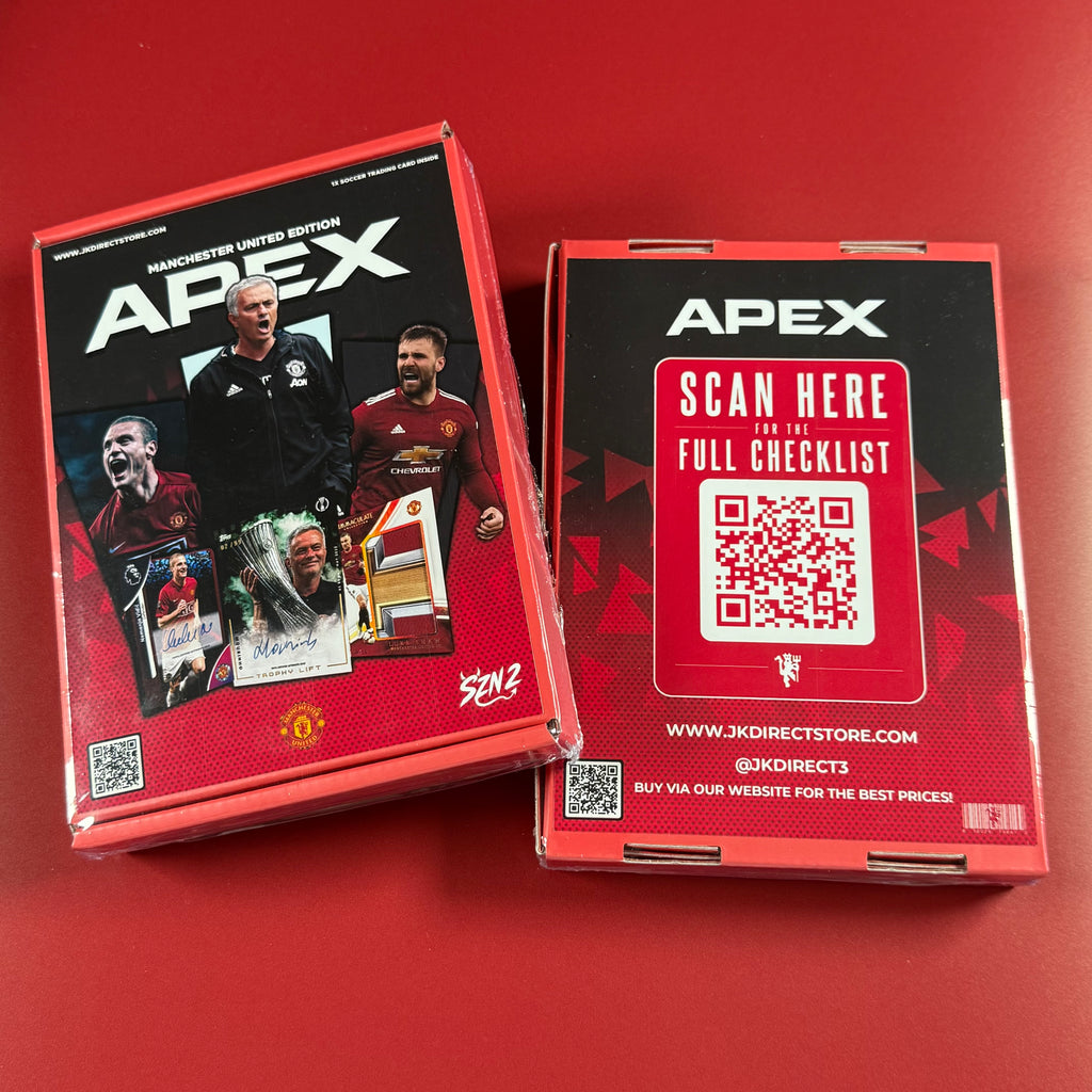 APEX MANCHESTER UNITED SZN 2 FOOTBALL MYSTERY PACK REPACK BRAND NEW SEALED BOX!
