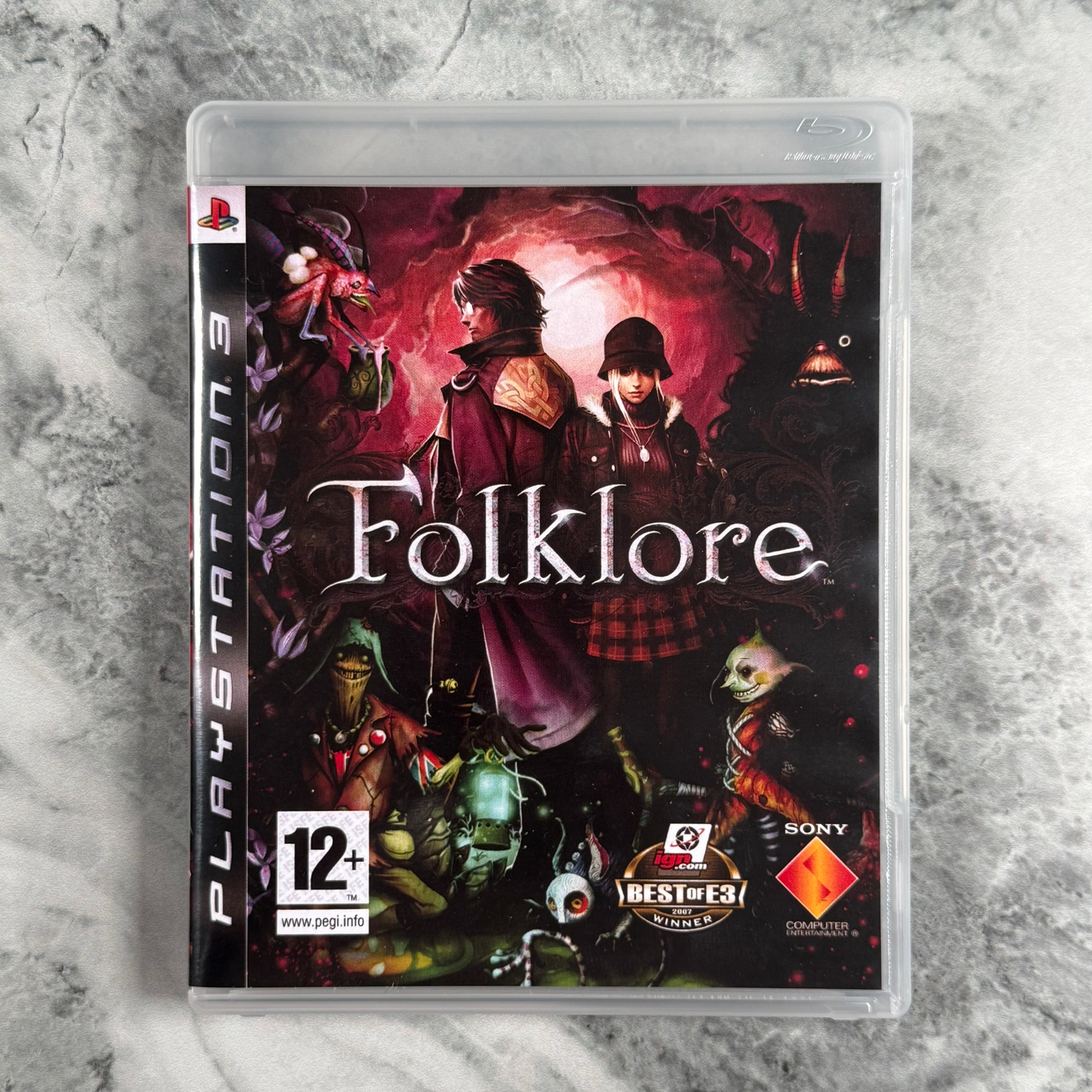 Folklore Sony PlayStation 3 PS3 Replacement Case NO GAME