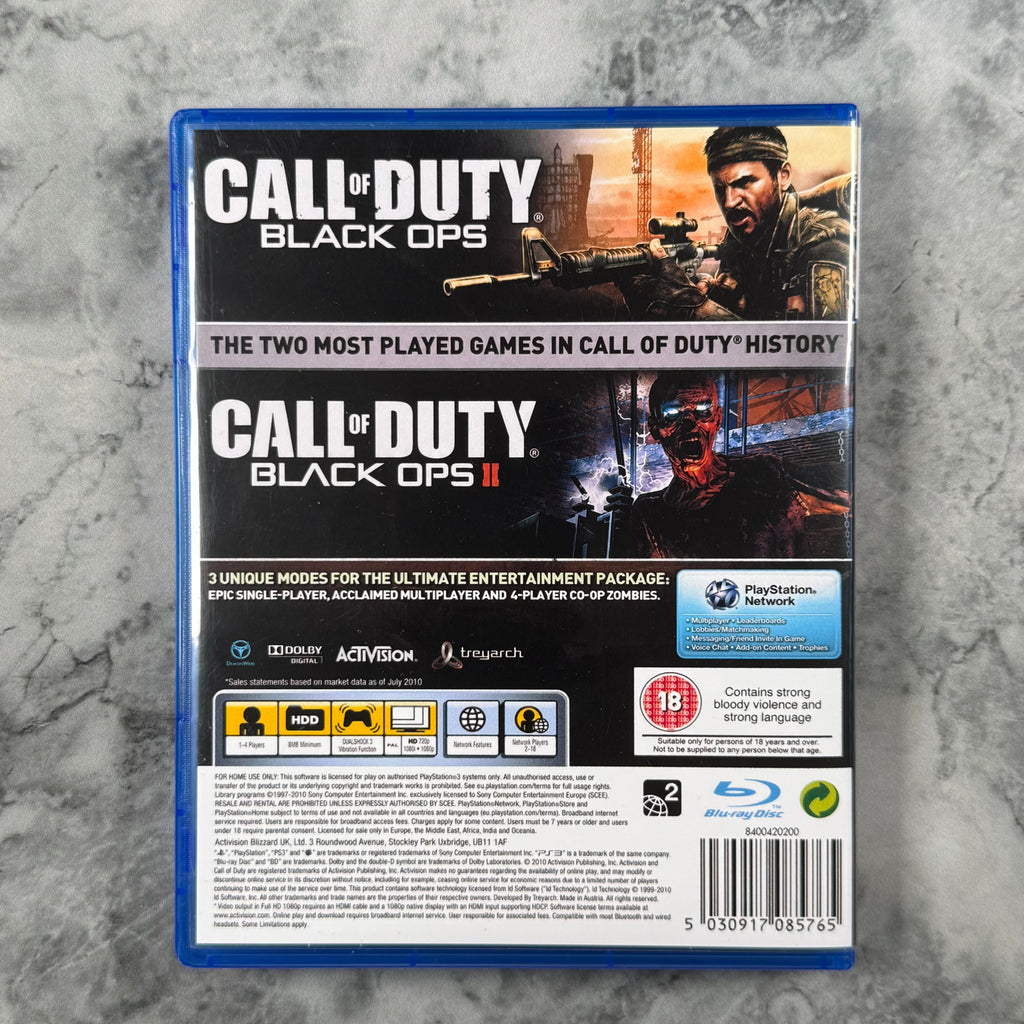 Call Of Duty Black Ops Combo Pack - Sony PlayStation 5 PS5 Replacement Case - NO GAME
