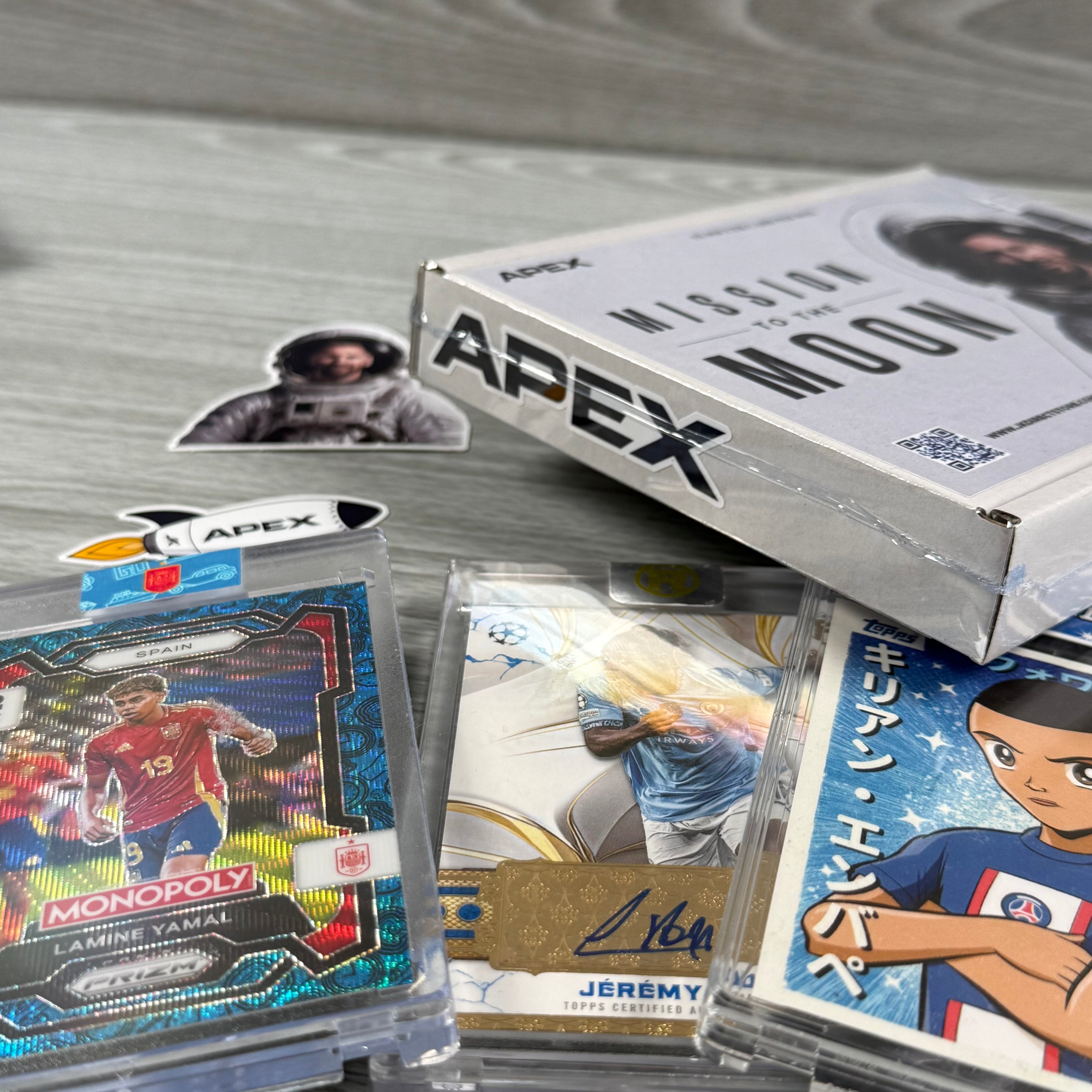 APEX MISSION TO THE MOON - FOOTBALL / SOCCER REPACK - NEW & SEALED BOX!