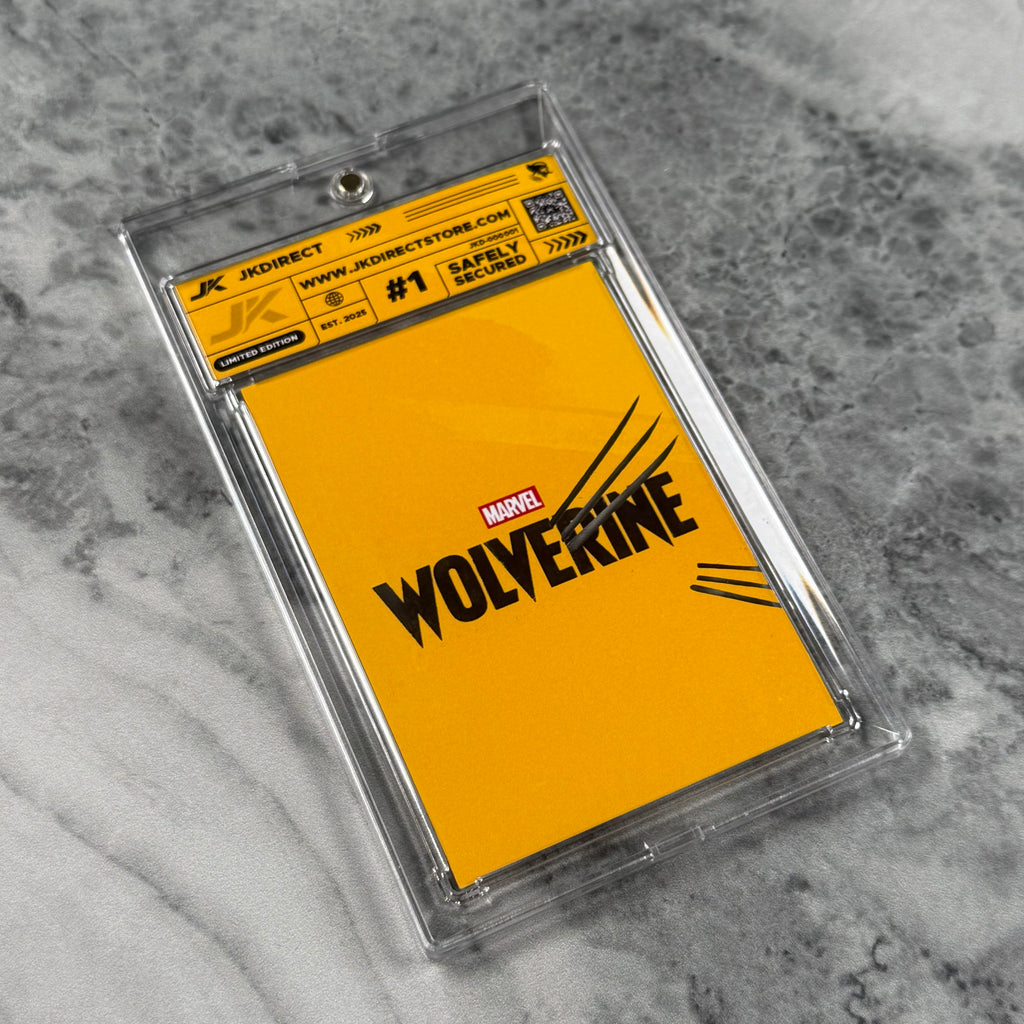 Marvel’s Wolverine Sony PlayStation 5 PS5 Trading Card Die-Cut Slab!