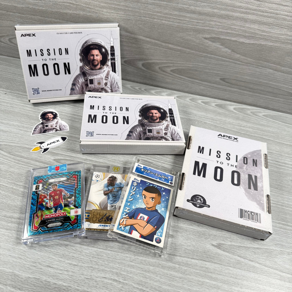 APEX MISSION TO THE MOON - FOOTBALL / SOCCER REPACK - NEW & SEALED BOX!