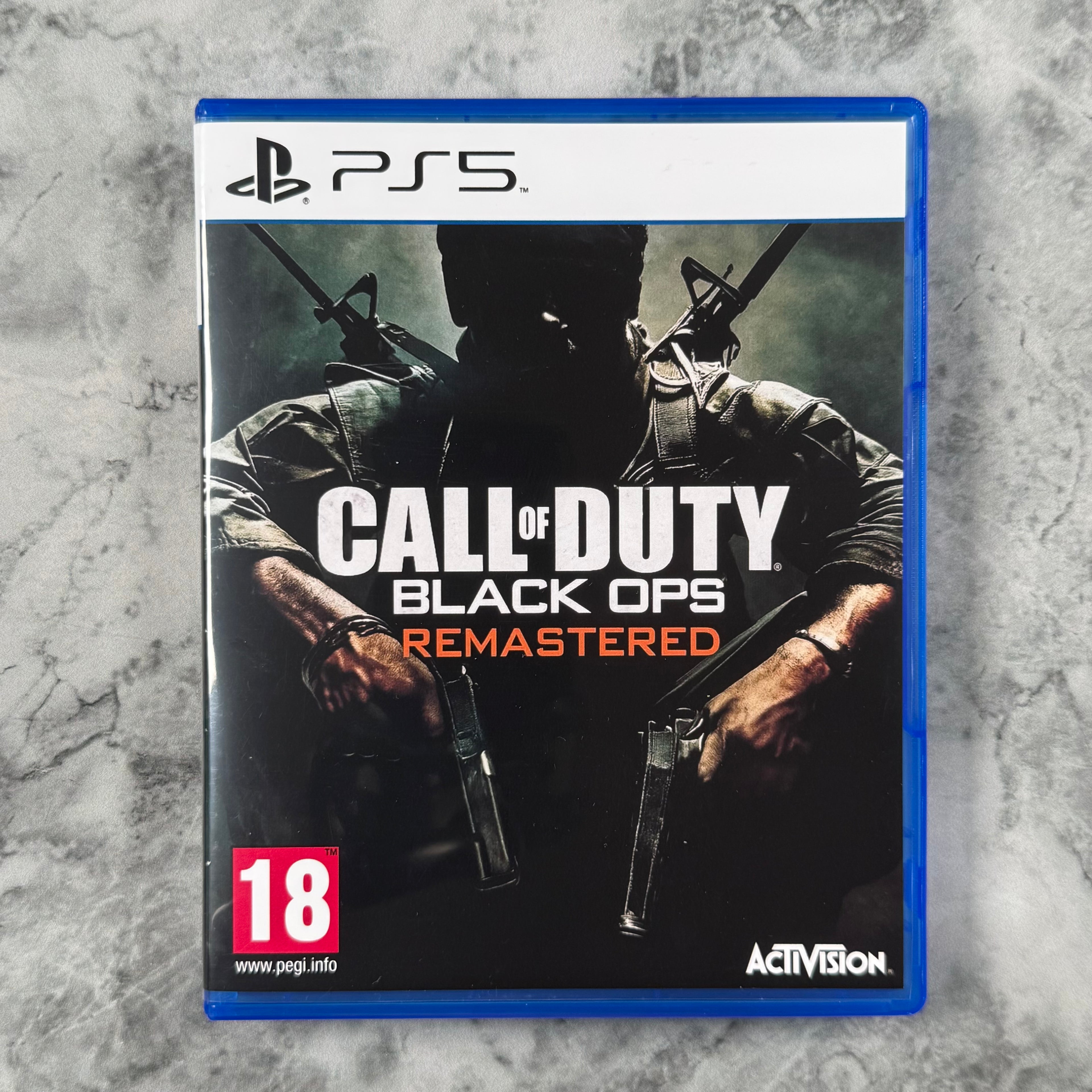 Call Of Duty Black Ops Remastered Edition - Sony PlayStation 5 PS5 Replacement Case - NO GAME