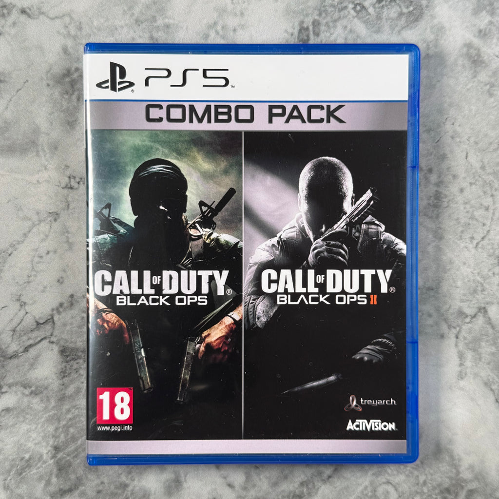 Call Of Duty Black Ops Combo Pack - Sony PlayStation 5 PS5 Replacement Case - NO GAME