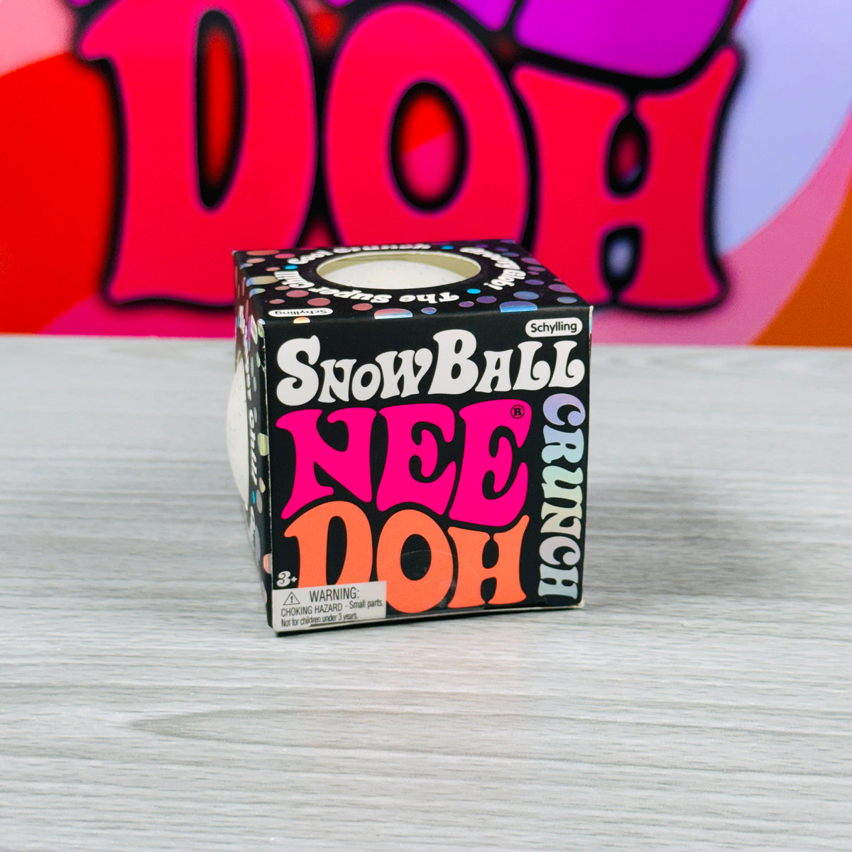 Needoh Snowball Crunch Bundle w/ Sticker Pack