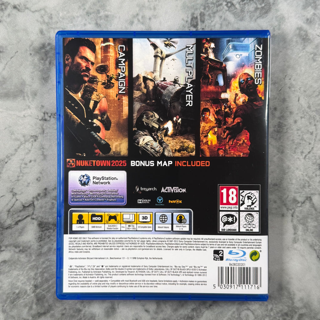 Call Of Duty Black Ops 2 - Sony PlayStation 5 PS5 Replacement Case - NO GAME