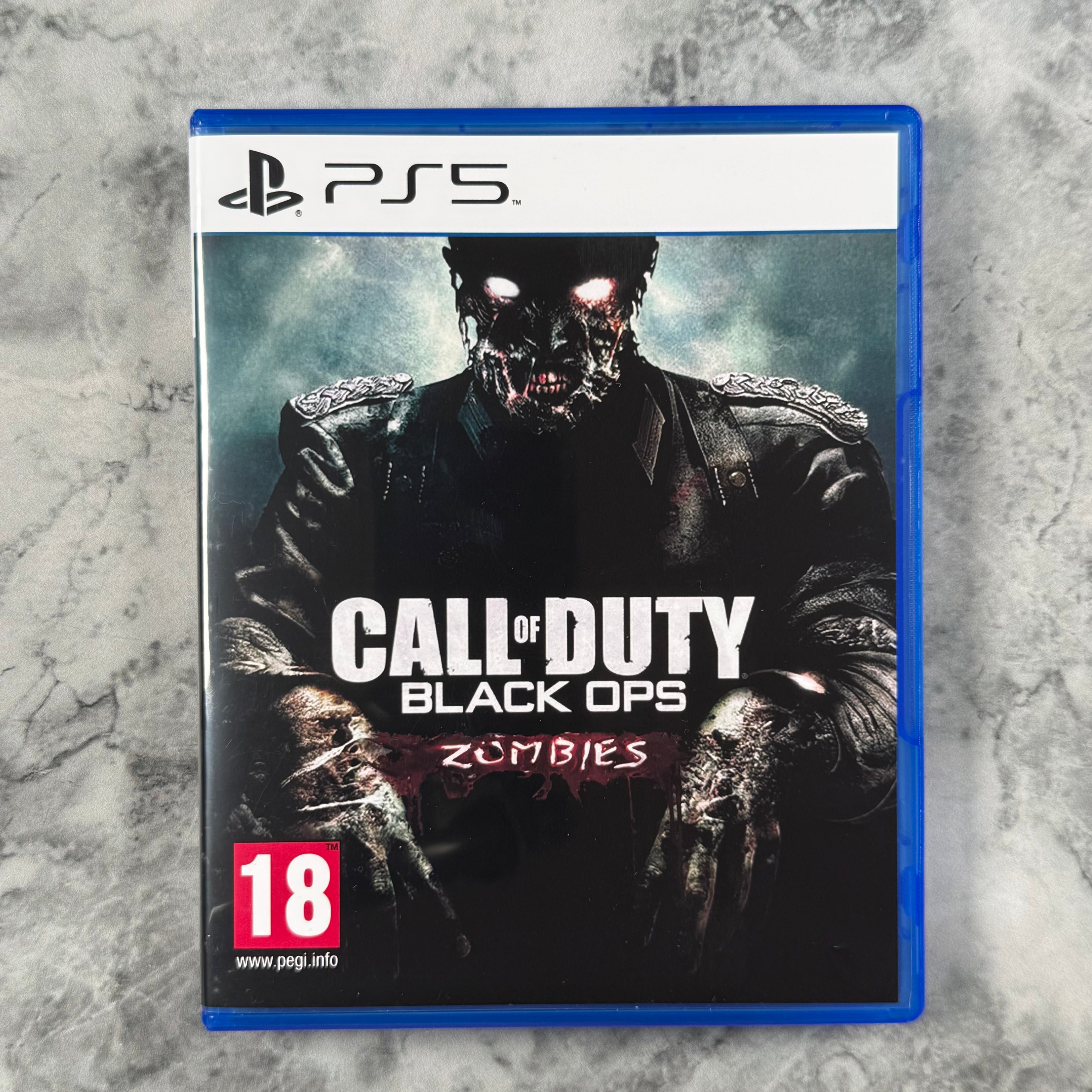 Call Of Duty Black Ops Zombie Edition - Sony PlayStation 5 PS5 Replacement Case - NO GAME