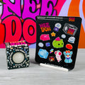 Needoh Snowball Crunch Bundle w/ Sticker Pack
