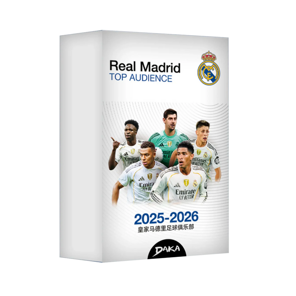REAL MADRID DAKA TOP AUDIENCE 2025-26 HOBBY BOX