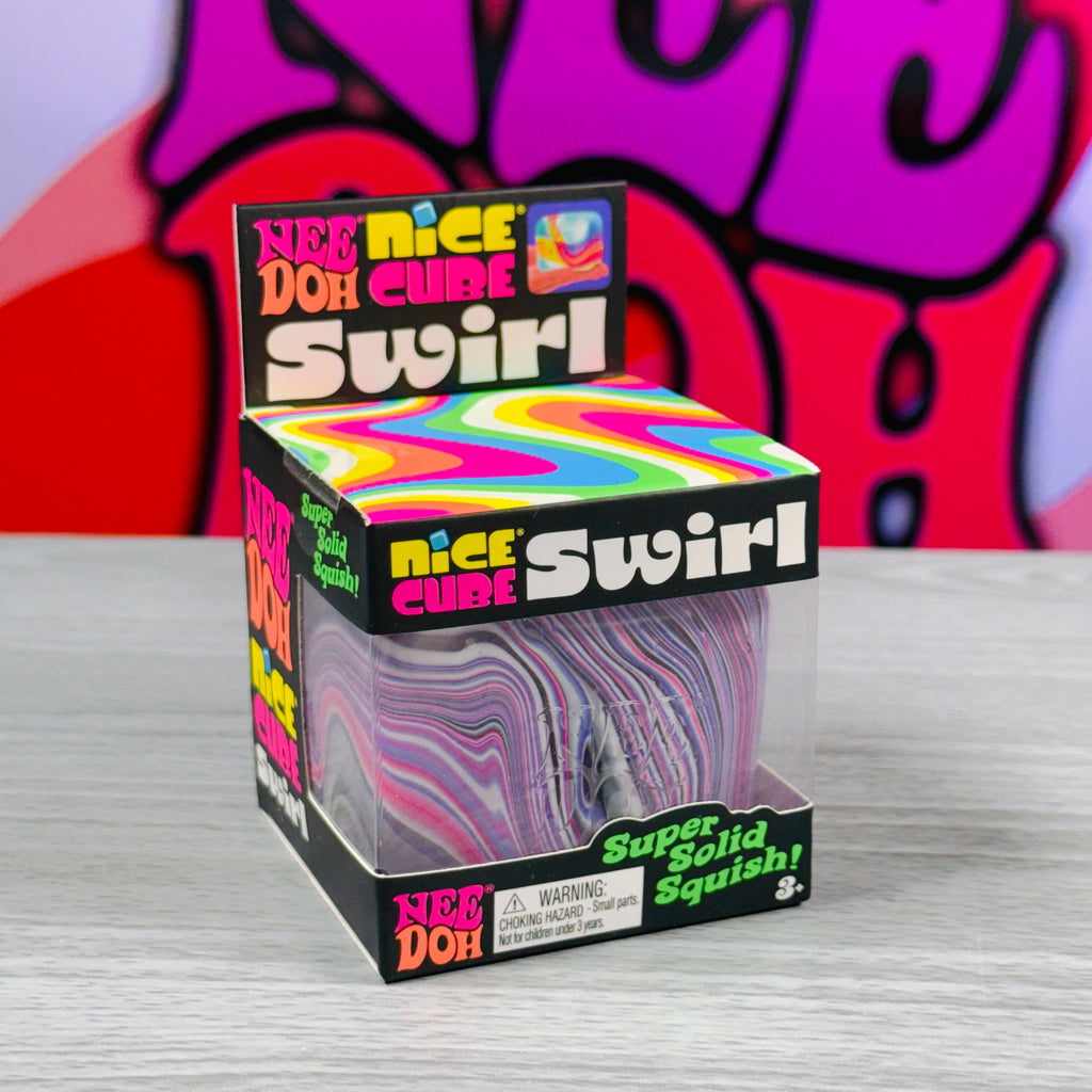NeeDoh Swirl Cube - Random Colours