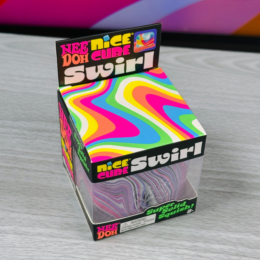 NeeDoh Swirl Cube - Random Colours