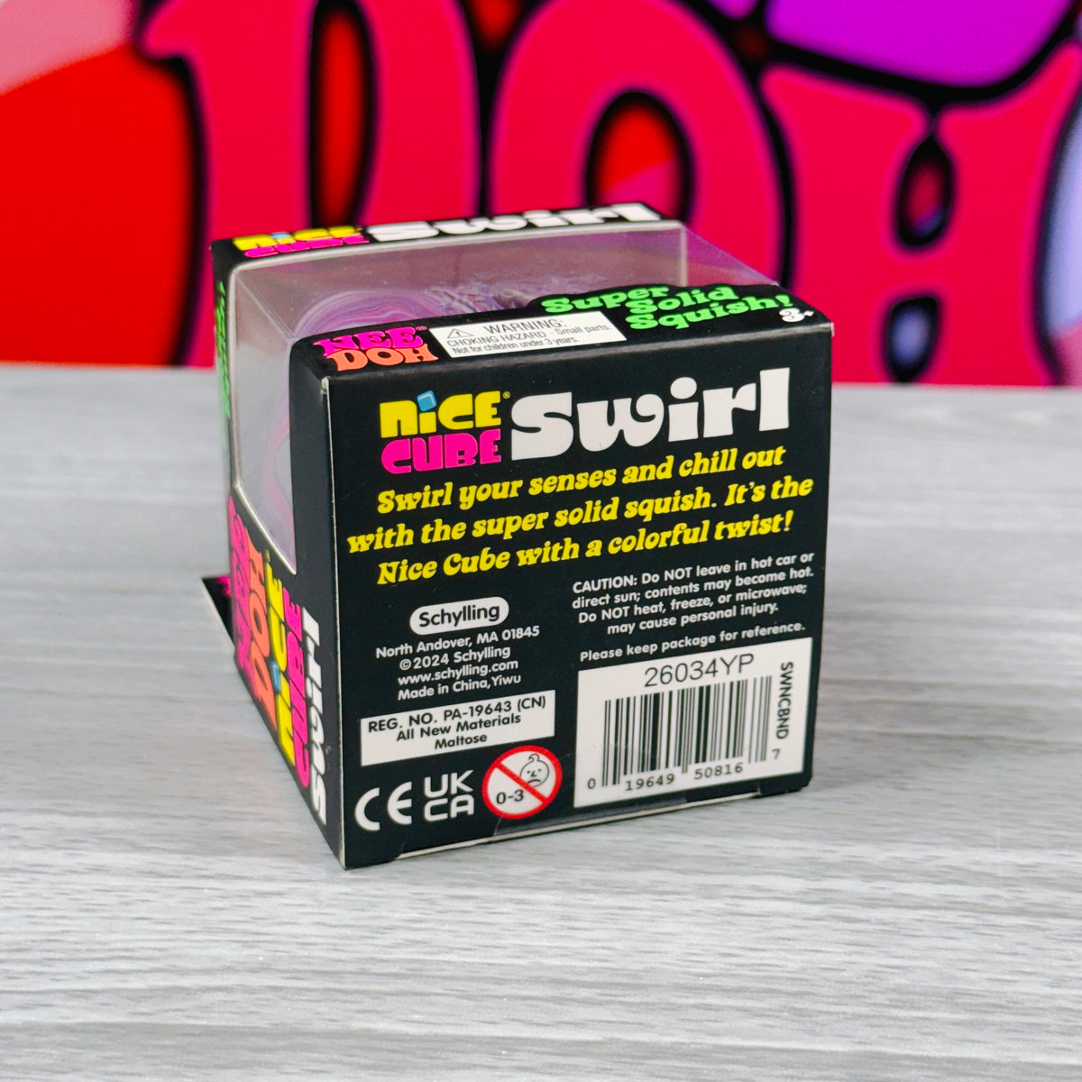 NeeDoh Swirl Cube - Random Colours