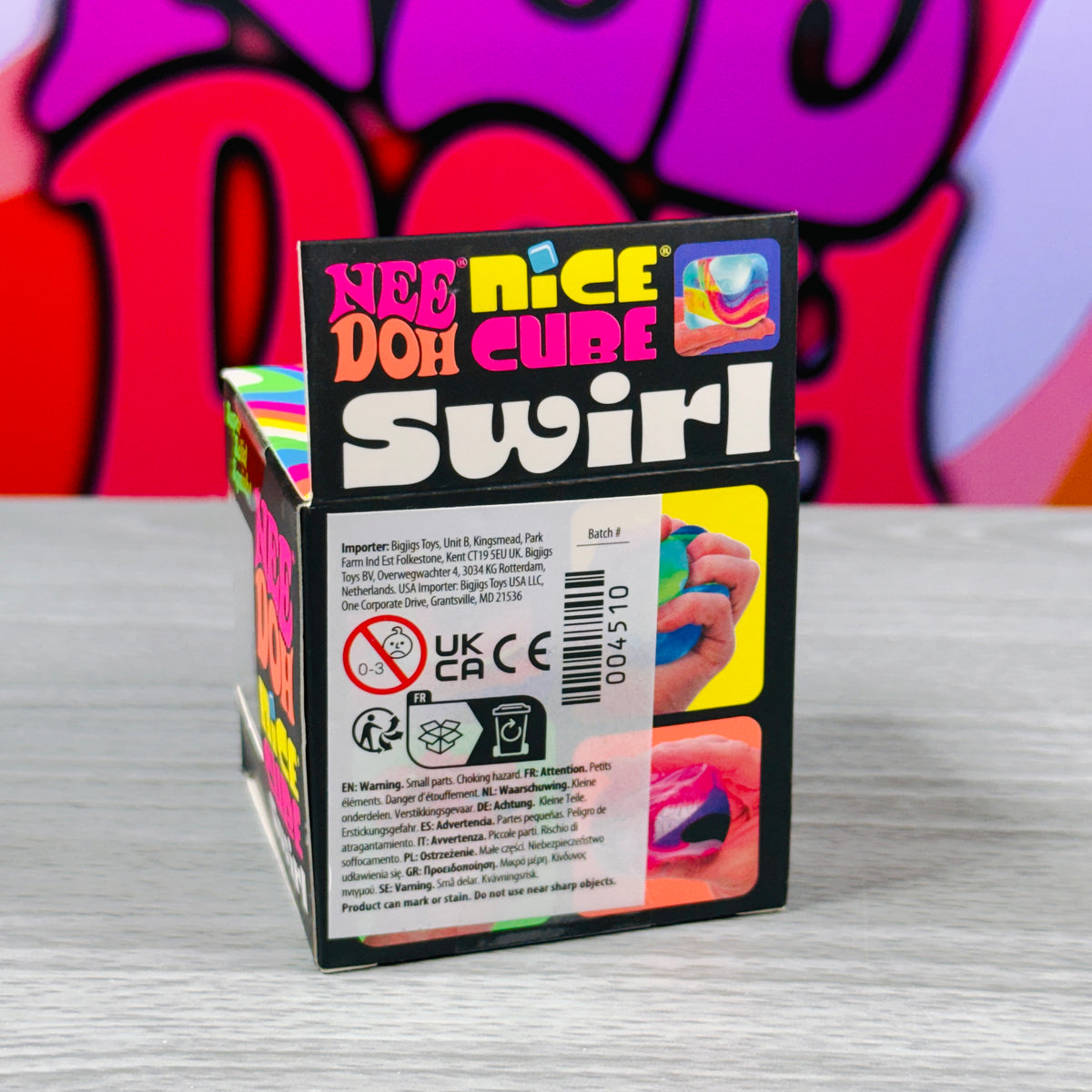 NeeDoh Swirl Cube - Random Colours