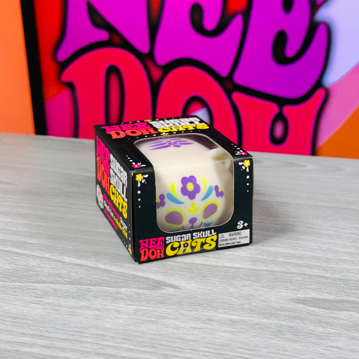 NeeDoh Sugar Skull Cats