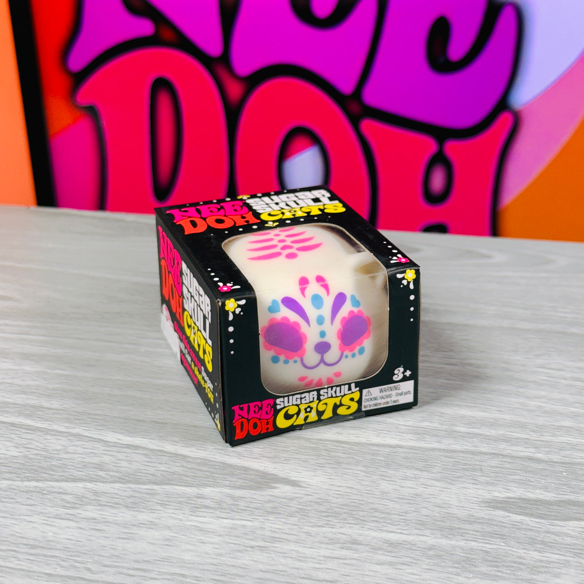 NeeDoh Sugar Skull Cats