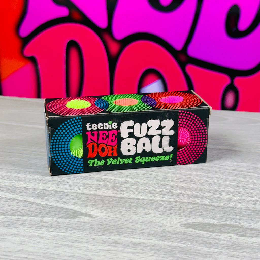 NeeDoh Teenie Fuzz Ball (3 Pack) - Damaged Box