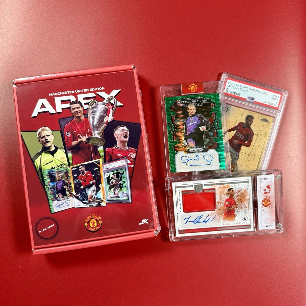 APEX MANCHESTER UNITED FOOTBALL MYSTERY PACK REPACK BRAND NEW SEALED BOX!
