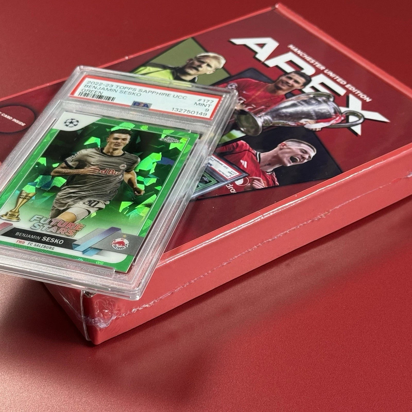 APEX MANCHESTER UNITED FOOTBALL MYSTERY PACK REPACK BRAND NEW SEALED BOX!