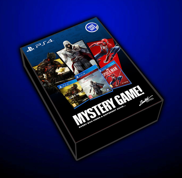 SONY PLAYSTATION 4 PS4 MYSTERY BOX VIDEO GAME + FREE GIFT! - SEALED BOX