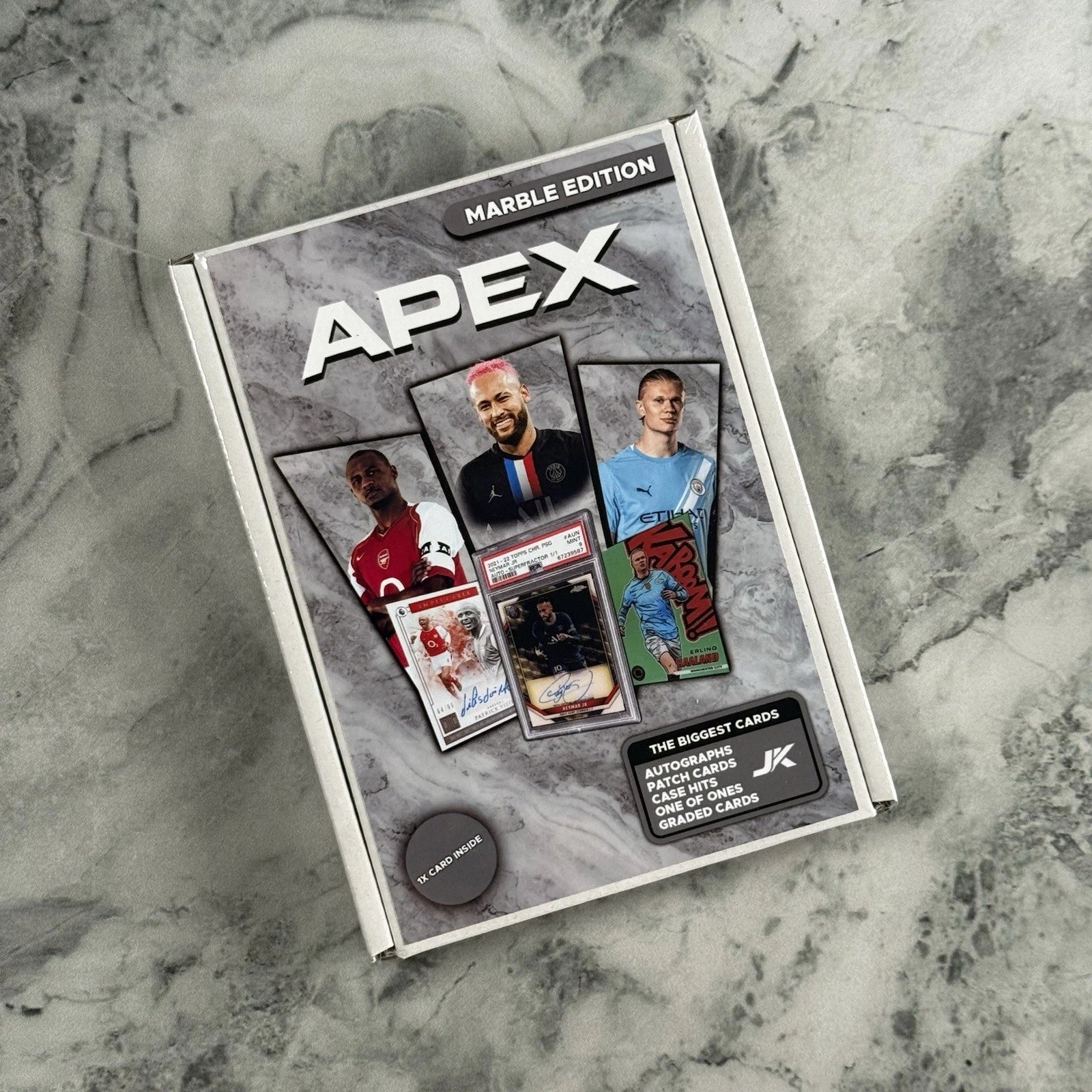 APEX MARBLE EDITION SOCCER FOOTBALL MYSTERY PACK REPACK NEW & SEALED BOX!