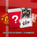 MANCHESTER UNITED SOCCER FOOTBALL MYSTERY PACK GUARANTEED AUTO + 2X NUMBERED!