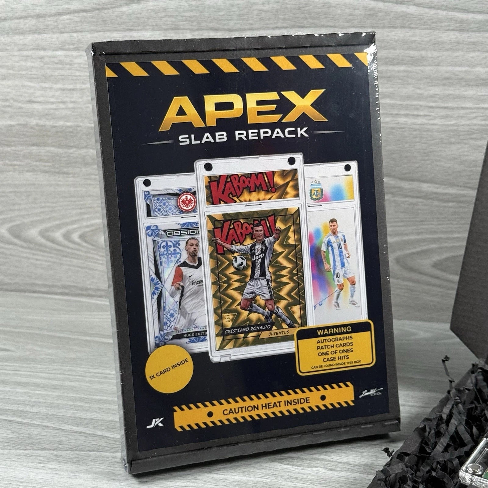 APEX SOCCER FOOTBALL MYSTERY SLAB REPACK BRAND NEW & SEALED BOX!
