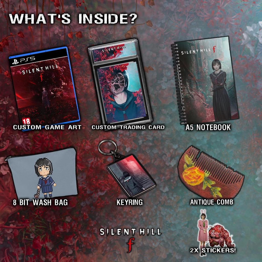 SILENT HILL F PLAYSTATION 5 - LIMITED GIFT BOX - 8 ITEMS INCLUDED